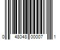 Barcode Image for UPC code 048048000071