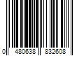 Barcode Image for UPC code 0480638832608