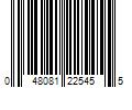 Barcode Image for UPC code 048081225455