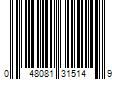 Barcode Image for UPC code 048081315149