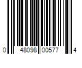 Barcode Image for UPC code 048098005774