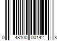 Barcode Image for UPC code 048100001428