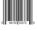 Barcode Image for UPC code 048100003729