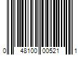 Barcode Image for UPC code 048100005211