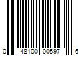 Barcode Image for UPC code 048100005976