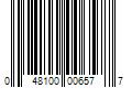 Barcode Image for UPC code 048100006577