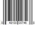 Barcode Image for UPC code 048100007468