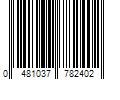 Barcode Image for UPC code 0481037782402