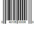 Barcode Image for UPC code 048105000068