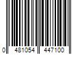 Barcode Image for UPC code 0481054447100