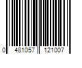 Barcode Image for UPC code 0481057121007