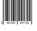 Barcode Image for UPC code 0481061441702