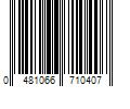 Barcode Image for UPC code 0481066710407