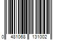 Barcode Image for UPC code 0481068131002