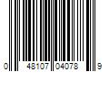 Barcode Image for UPC code 048107040789