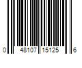 Barcode Image for UPC code 048107151256