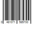 Barcode Image for UPC code 0481071585700