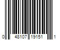 Barcode Image for UPC code 048107191511