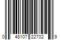 Barcode Image for UPC code 048107227029