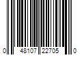 Barcode Image for UPC code 048107227050