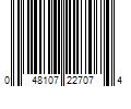 Barcode Image for UPC code 048107227074