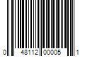 Barcode Image for UPC code 048112000051