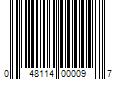 Barcode Image for UPC code 048114000097