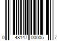 Barcode Image for UPC code 048147000057