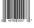 Barcode Image for UPC code 048158000077