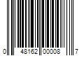 Barcode Image for UPC code 048162000087