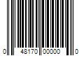 Barcode Image for UPC code 048170000000