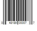 Barcode Image for UPC code 048189000077