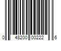 Barcode Image for UPC code 048200002226