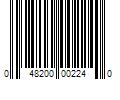 Barcode Image for UPC code 048200002240