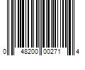 Barcode Image for UPC code 048200002714