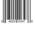 Barcode Image for UPC code 048200003476