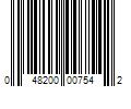 Barcode Image for UPC code 048200007542