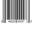 Barcode Image for UPC code 048220000073