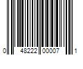 Barcode Image for UPC code 048222000071