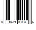 Barcode Image for UPC code 048224000086