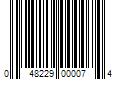 Barcode Image for UPC code 048229000074