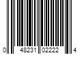 Barcode Image for UPC code 048231022224