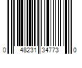 Barcode Image for UPC code 048231347730