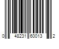 Barcode Image for UPC code 048231600132