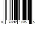 Barcode Image for UPC code 048242510055