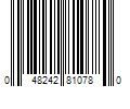 Barcode Image for UPC code 048242810780