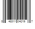 Barcode Image for UPC code 048311042197