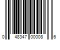 Barcode Image for UPC code 048347000086