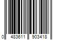 Barcode Image for UPC code 0483611903418