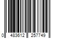 Barcode Image for UPC code 0483612257749